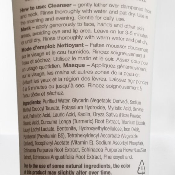 DERMA E Vitamin C 3 in 1 Gentle Daily Cleansing Paste NWT - Picture 5 of 8